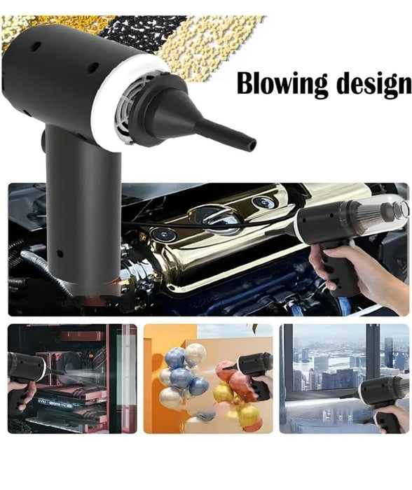 Vacuum Suction Cleaner - Portable Air Duster Wireless