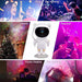 Galaxy projector for bedroom, remote-controlled starry lamp