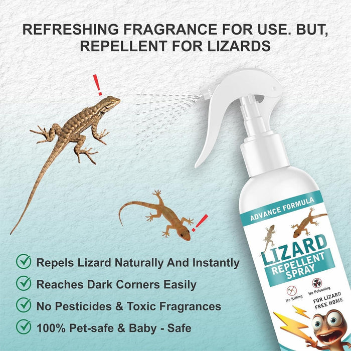 New 2024 🌟 - Lizard Repellent for Home Spray Pest Control 250ML | Buy 1 Get 1 FREE