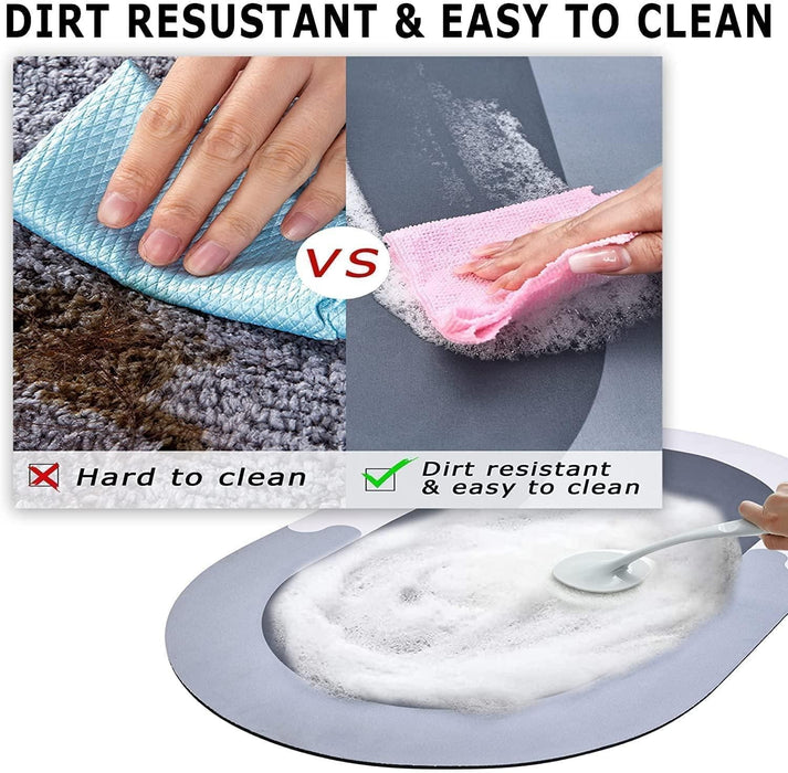 Quick Drying Water Soak Bathroom Mat & Water Absorbent Door Mat, Floor Mat, Doormat, Bathroom Carpet Cushion Mat