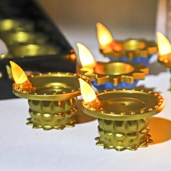 Diwali Special Bundle | 5 Products 🪔 | 3 LED Tea Light + 12 Colorful Diya + 2 Lotus Light | 12 Water Diya