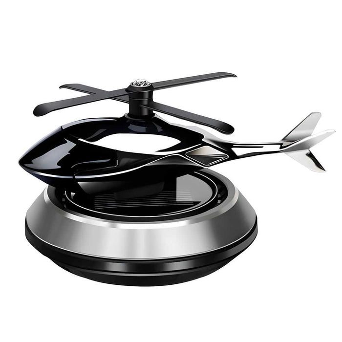 Helicopter alloy Solar Car Air Perfume Diffuser