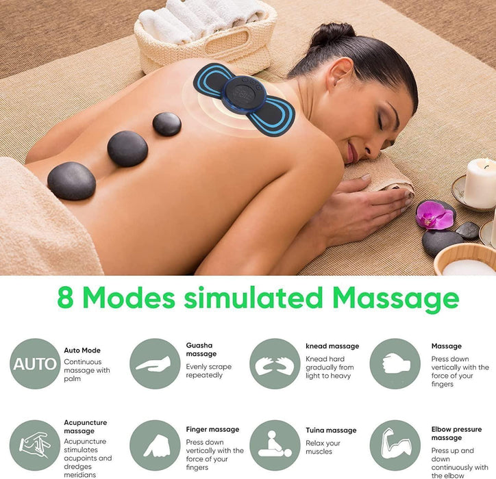 Mini Massager with 8 Modes and 19 Levels