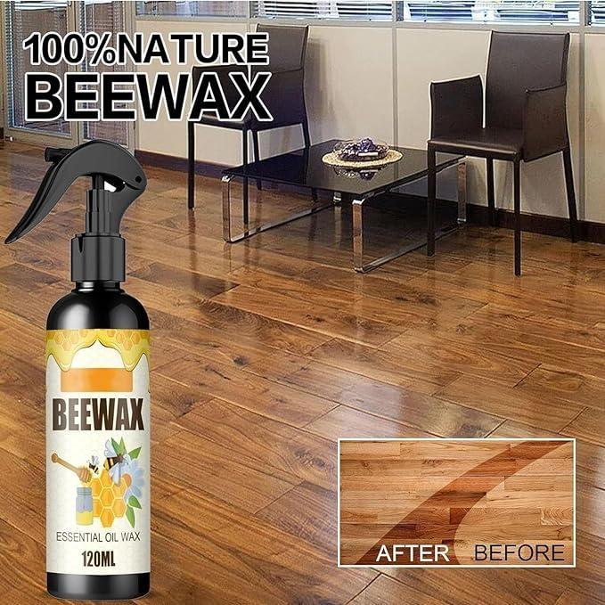 Natural Micro-Molecularized Beeswax Spray, Furniture Polish and Cleaner for Wood | Buy 1 Get 1 Free - Combo