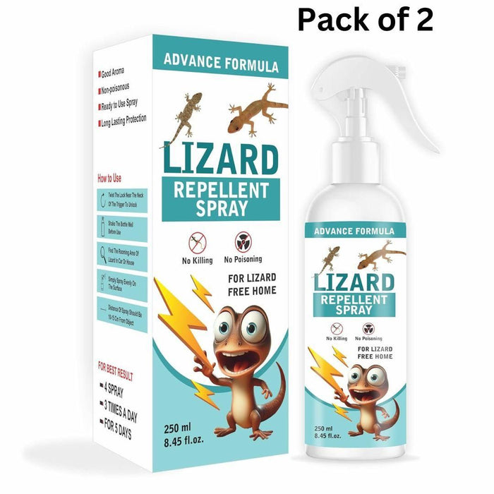 New 2024 🌟 - Lizard Repellent for Home Spray Pest Control 250ML | Buy 1 Get 1 FREE