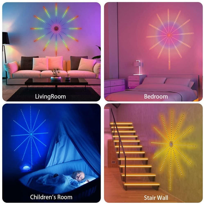 LED Fireworks Light With Remote