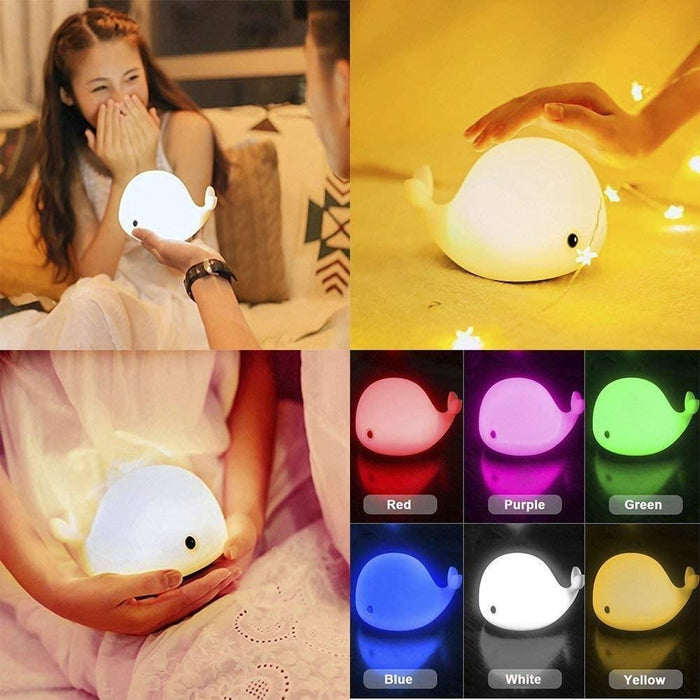 Soft Silicone LED Tap Nightlight