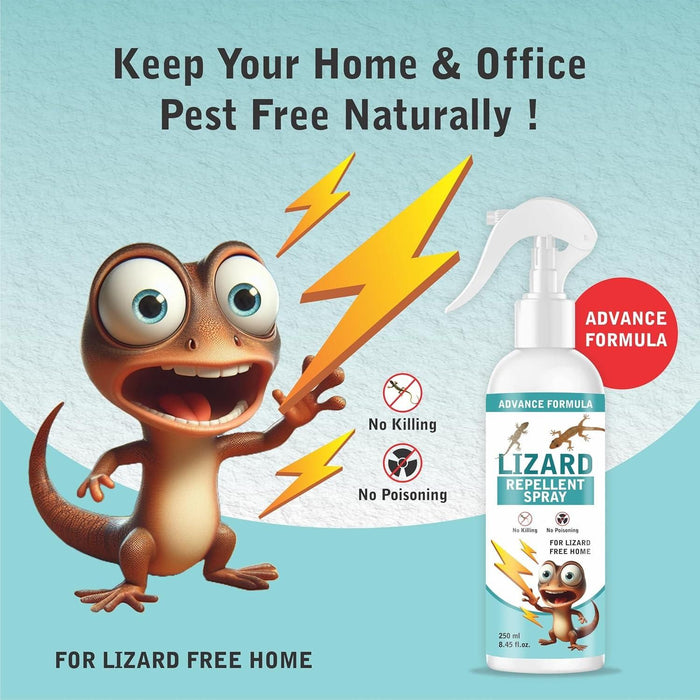 New 2024 🌟 - Lizard Repellent for Home Spray Pest Control 250ML | Buy 1 Get 1 FREE