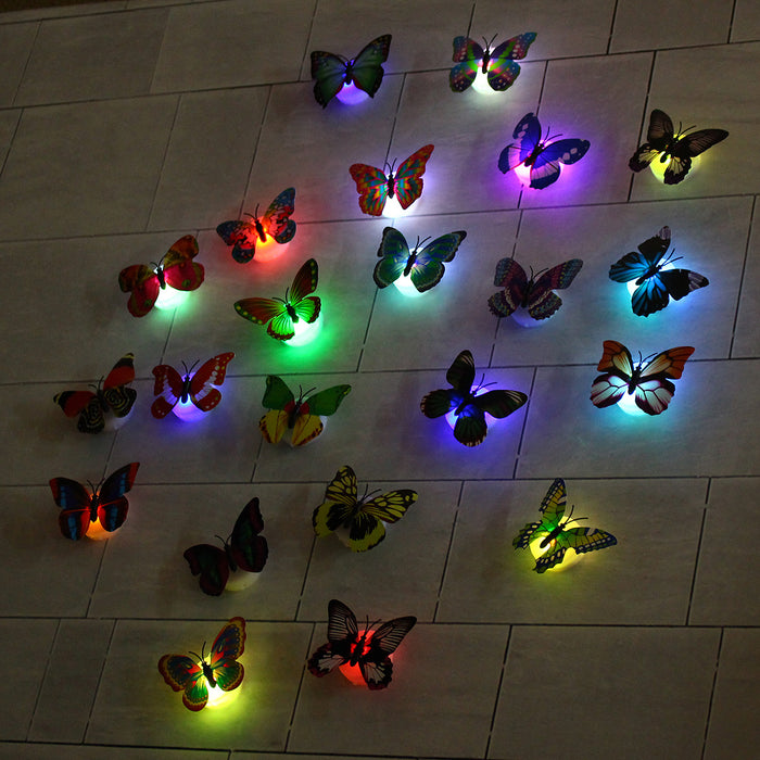 3D Butterfly Led Light for Home Decoration