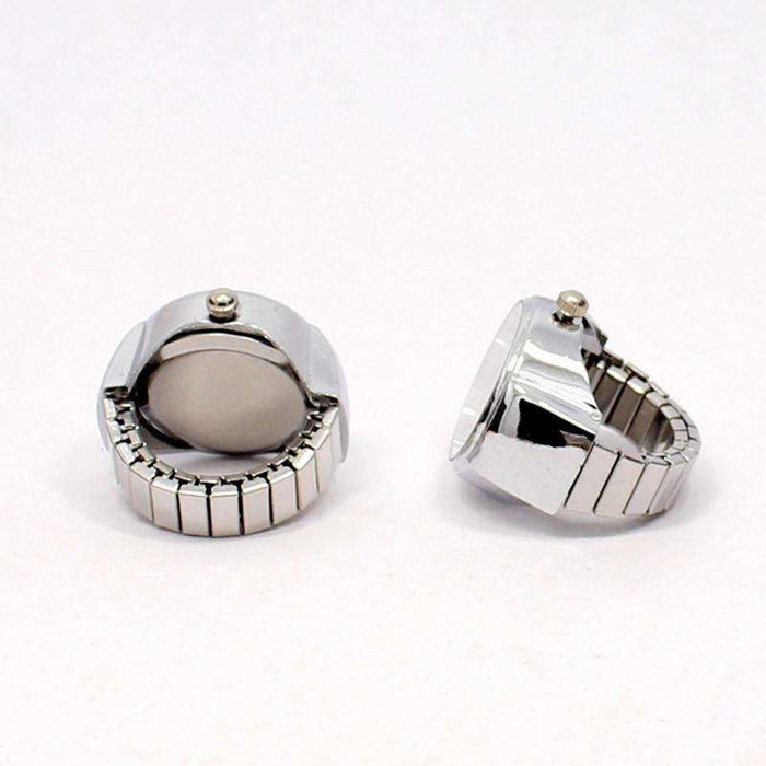 Women's and Men's Ring Watch - Analog Quartz Finger Ring